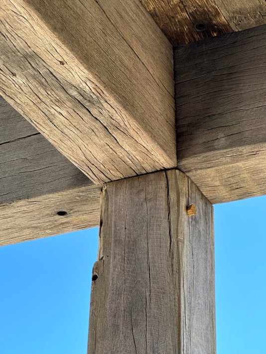 Recycled Timber Posts - Wire Brushed