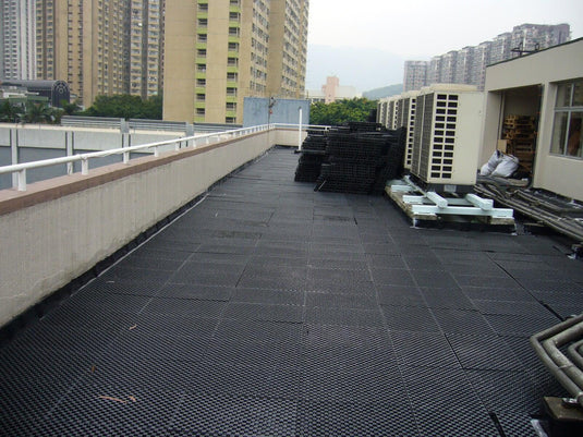 30mm cell laid on rooftop