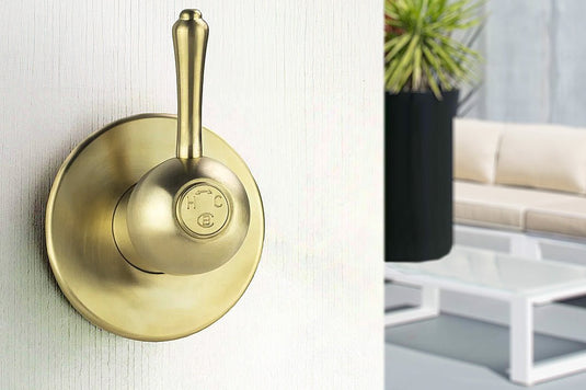 Shower Tap - Wall Mounted Lever Mixer
