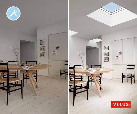 VELUX FCM Flat Roof Fixed Skylight - VEL-FCM 2246 - Eco Sustainable House