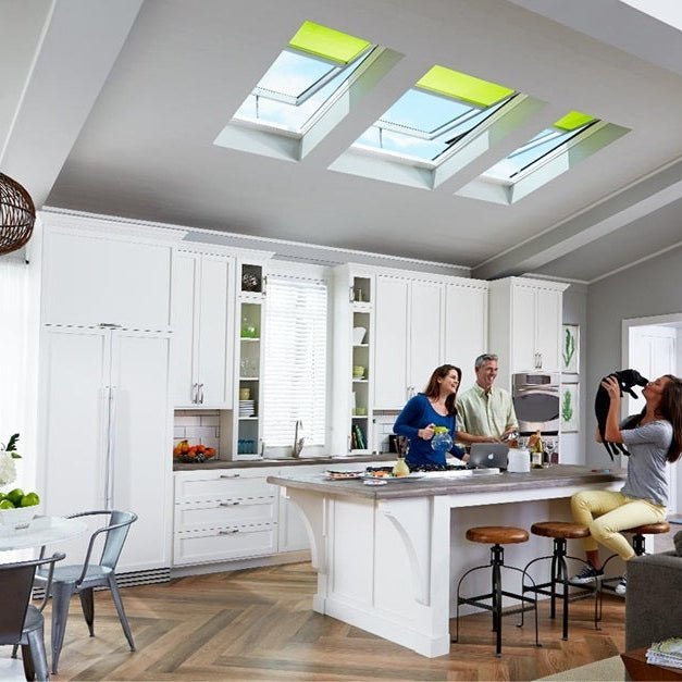 Load image into Gallery viewer, VELUX VCM Manual Opening Skylight (Flat Roof) - VEL-VCM 2222 - Eco Sustainable House
