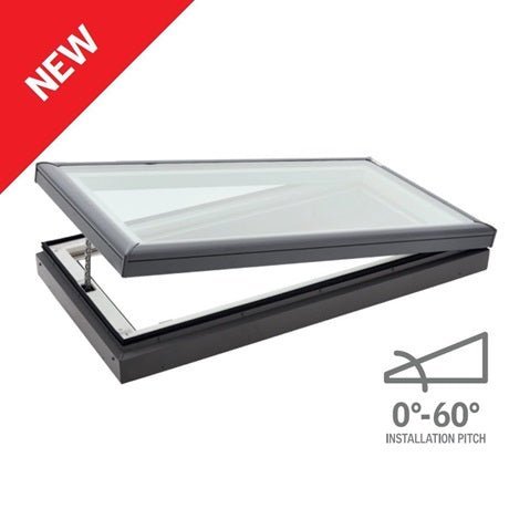 VELUX VCM Manual Opening Skylight (Flat Roof) - VEL-VCM 2222 - Eco Sustainable House