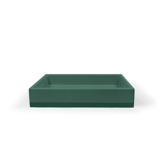 Box Two Tone Concrete Basin - NC-BL2-1-0 - Eco Sustainable House