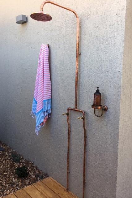 Coogee Copper Shower - BC-BCCSS-200C-T - Eco Sustainable House