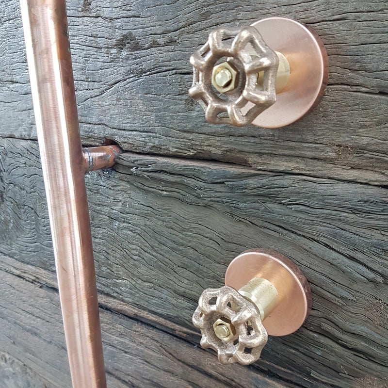 Load image into Gallery viewer, Fire Hydrant Copper Wall Taps - BC-FT - Eco Sustainable House
