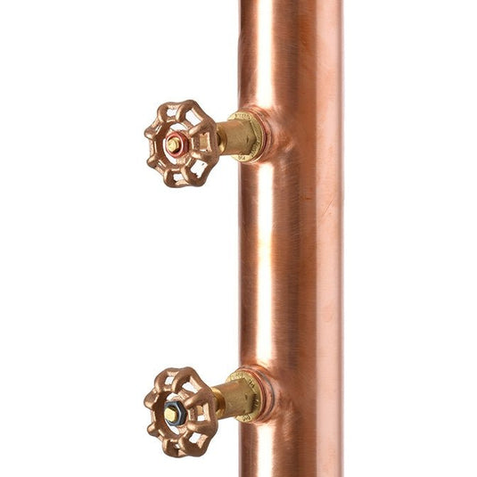 Lennox Copper Shower - BC-BCLS-200-CT - Eco Sustainable House