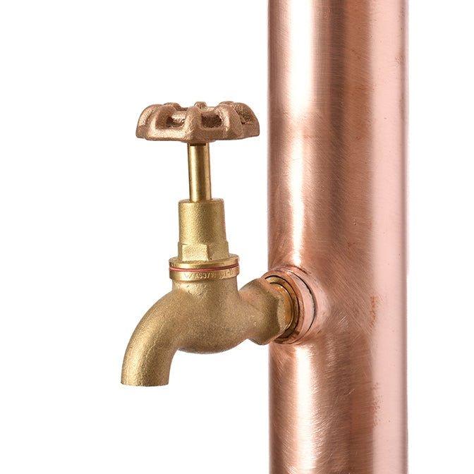 Load image into Gallery viewer, Lennox Copper Shower - BC-BCLS-200-CT - Eco Sustainable House
