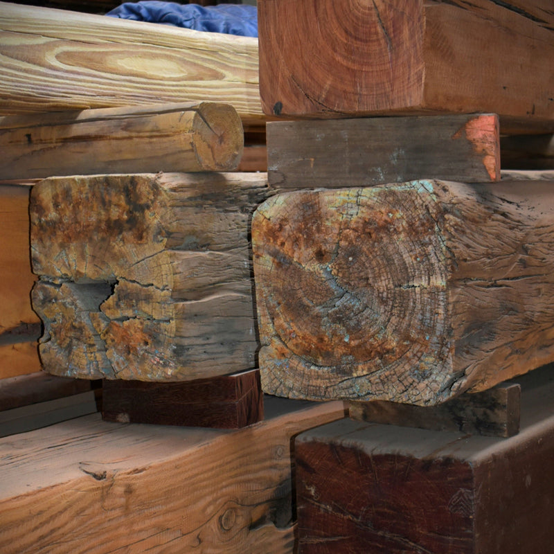 Load image into Gallery viewer, Recycled Timber Posts - BR-SQPOST-50x50 - Eco Sustainable House
