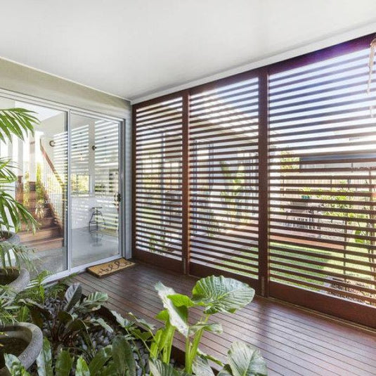 Recycled Timber Privacy Screens - BR-POST-50x50 - Eco Sustainable House