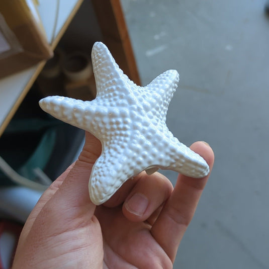 Starfish Tap Cover - White