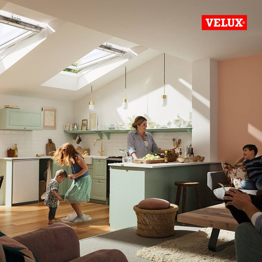 VELUX GGL Roof Window (Centre-Pivot Roof Window) - VEL-GGL CK02 - Eco Sustainable House